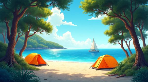 Expérimentez le camping à Ondres, entre océan et pins